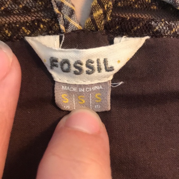 ⭐️VINTAGE⭐️ Fossil Dress Small - Picture 8 of 9